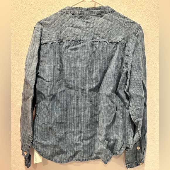 Wrap London linen top NWT - Picture 3 of 3